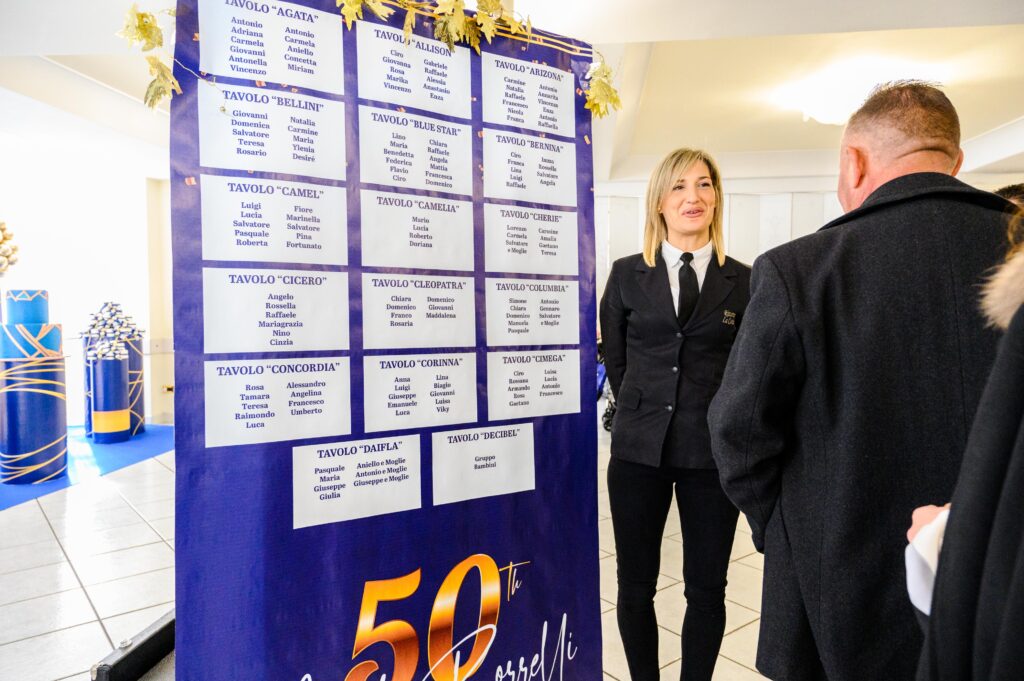 Staff professionale del ristorante La Costiera durante l’organizzazione di un ricevimento a Sant’Antonio Abate